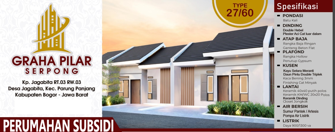 graha pilar serpong - spesifikasi