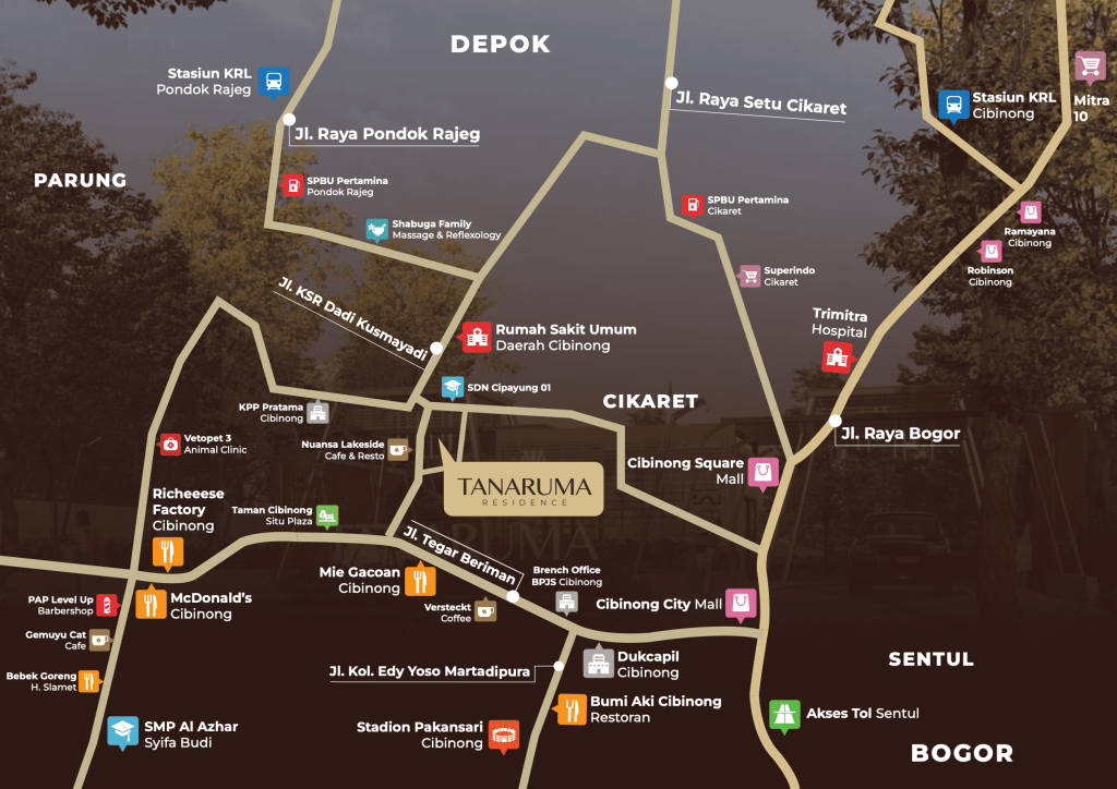 lokasi tanaruma residence