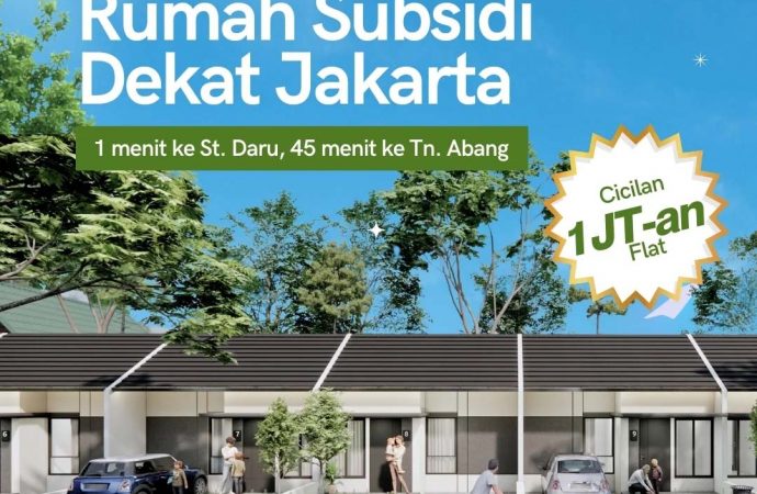 Daru Village : Perumahan Subsidi Dekat Stasiun Daru Tangerang