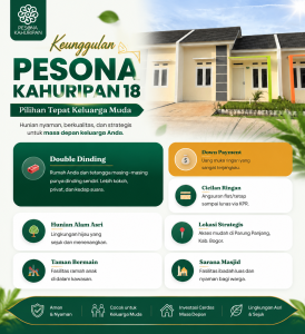 keunggulan pesona kahuripan 18