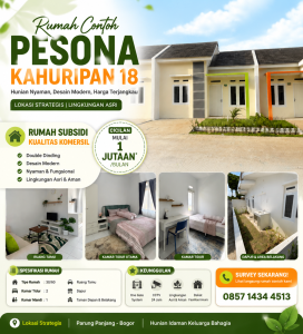 rumah contoh pesona kahuripan 18