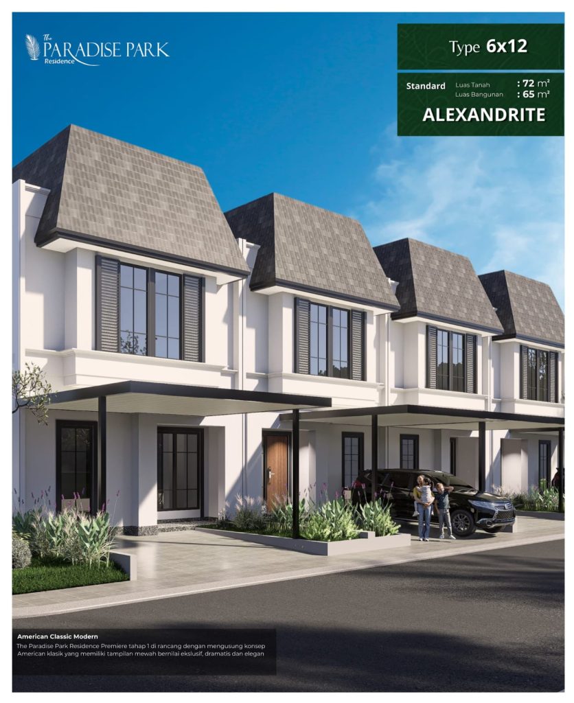 Paradise Park Residence - Tipe Alexandrite